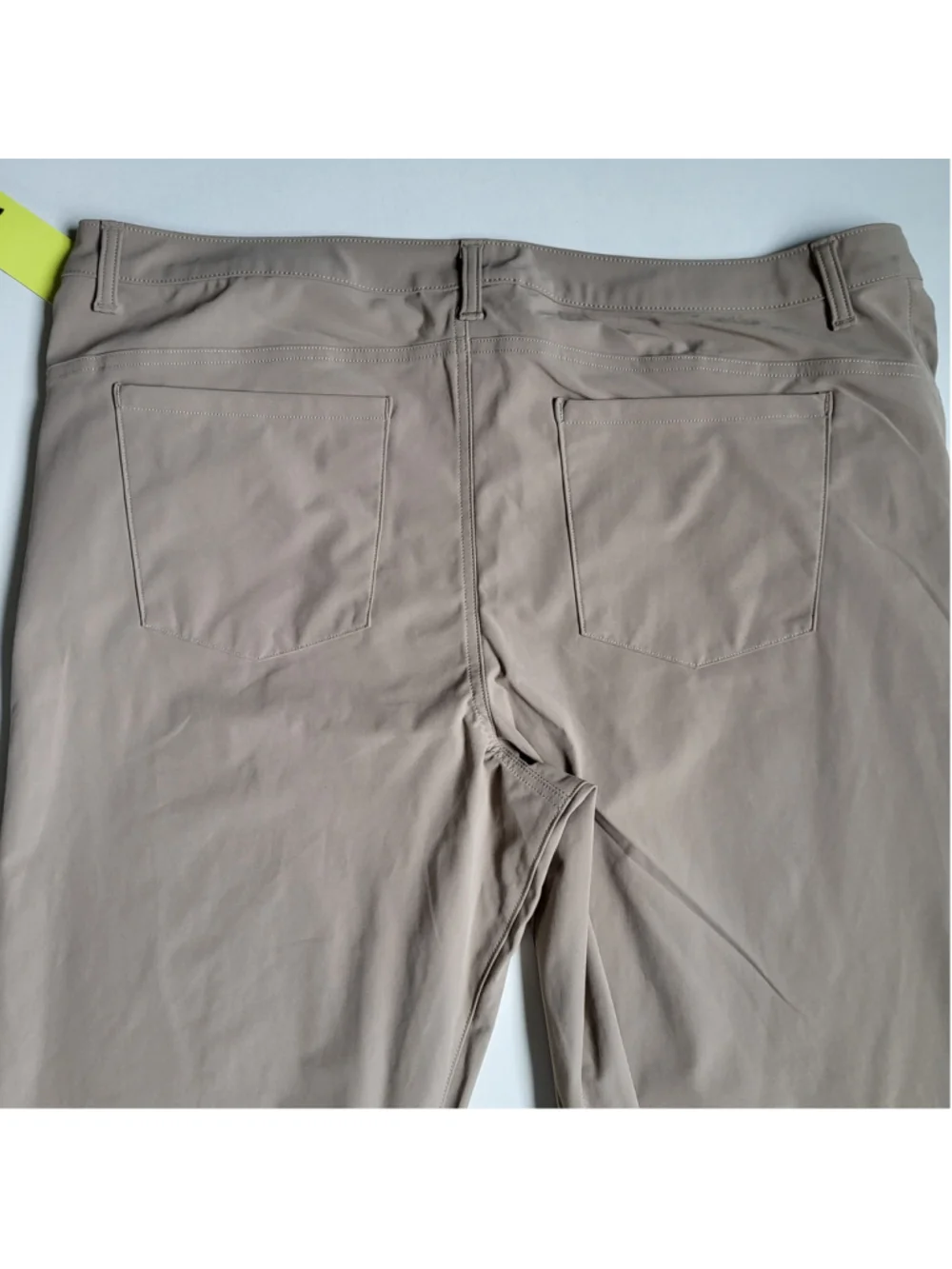 Men's Big & Tall All in Motion Stretchy Tapered Pants – Beige – Size 42x30 – NWT